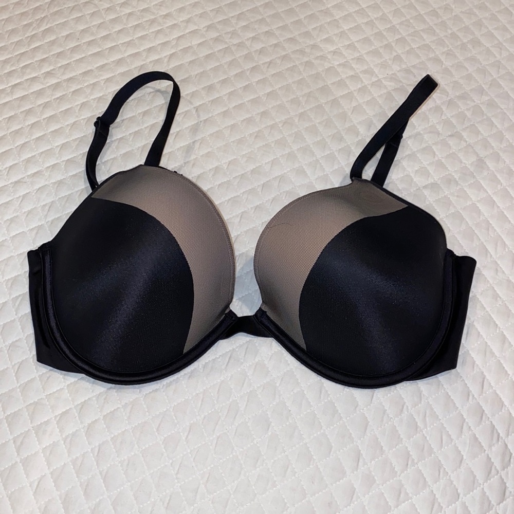 Black and Nude Bra